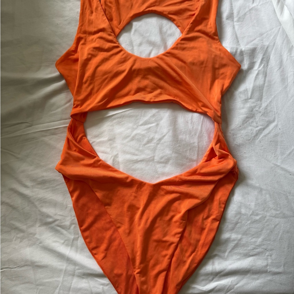 Naked Wardrobe Swimsuit - Orange
